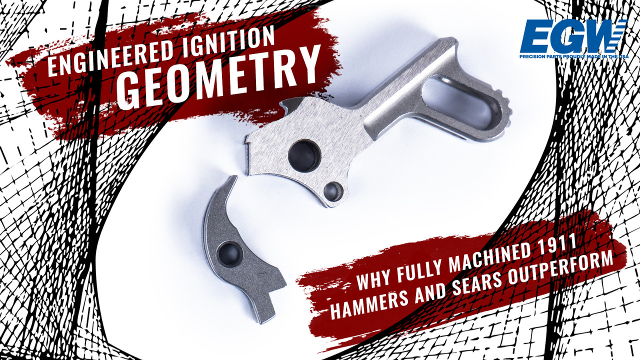 Why Fully Machined 1911 Ignition Components Outperform MIM
