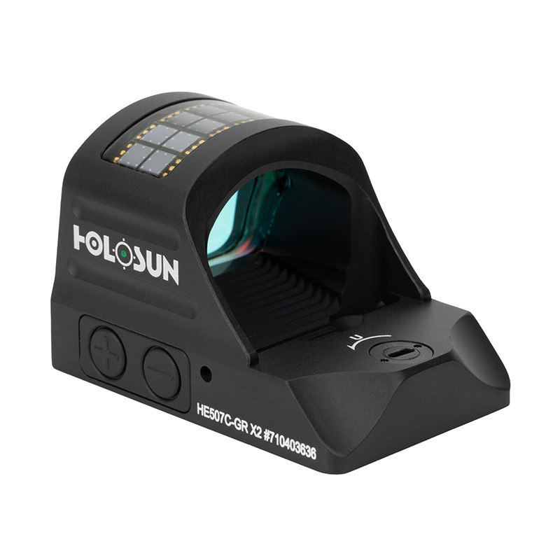 HE507C-GR X2 Holosun 507C Reflex Sight (Green Dot) - Evolution Gun