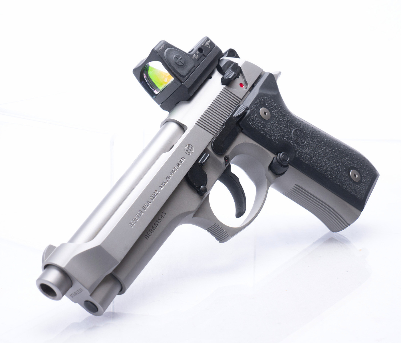 Trijicon RMR / SRO, Holosun 407c / 507c Mount for Beretta 92