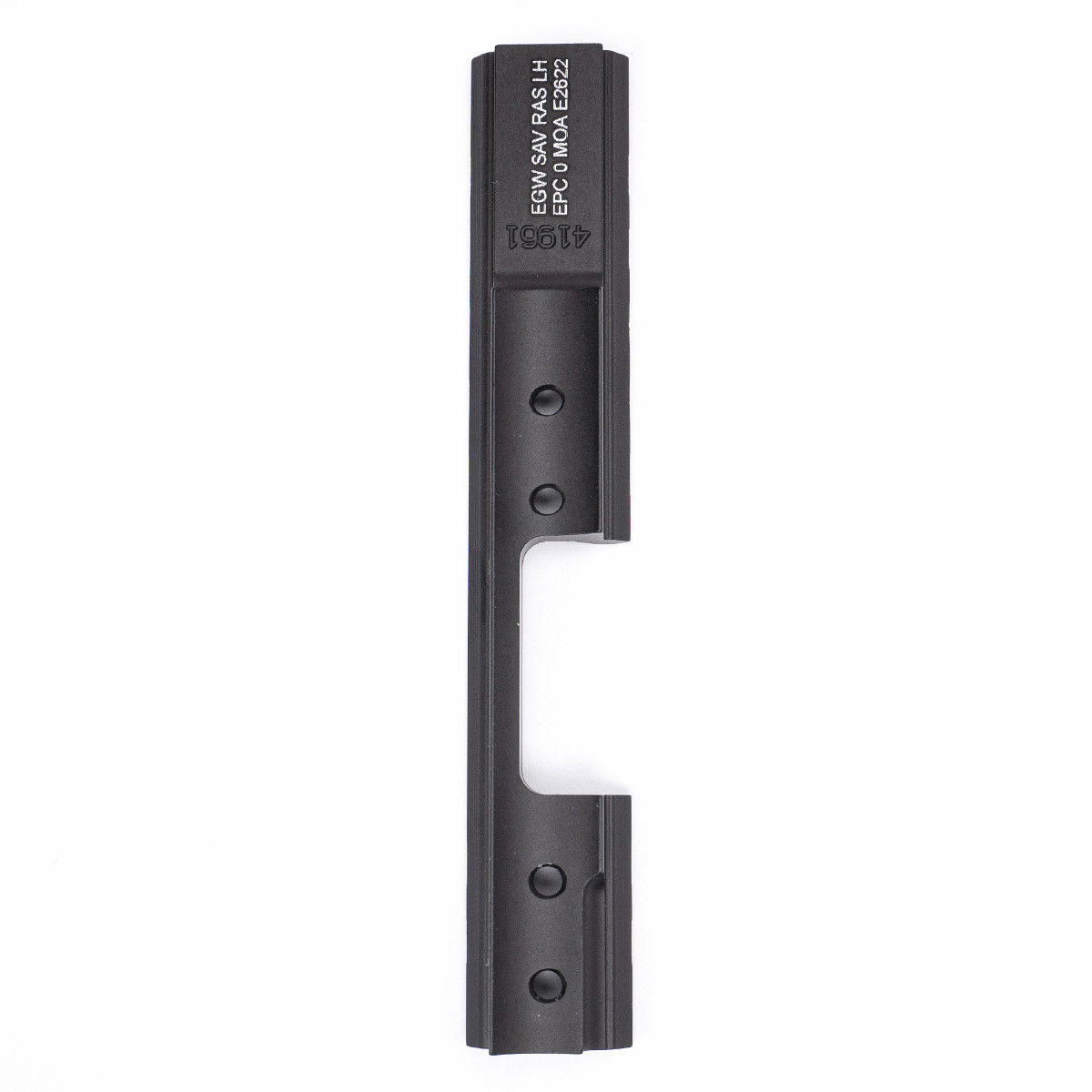 EGWSavage Rascal Scope Mount Picatinny Rail with Left Hand Cut Large ...
