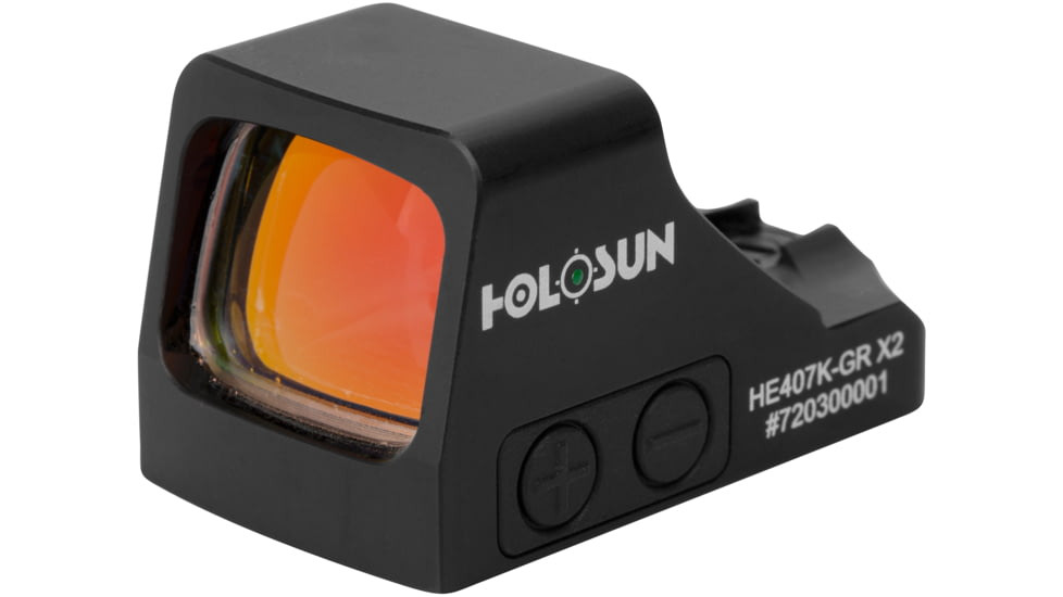 HE407k-GR X2 Holosun 407k Reflex Sight (Green Dot) - Evolution Gun