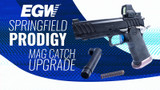 Springfield Prodigy Mag Catch Upgrade - EGW HD Machined Tool Steel