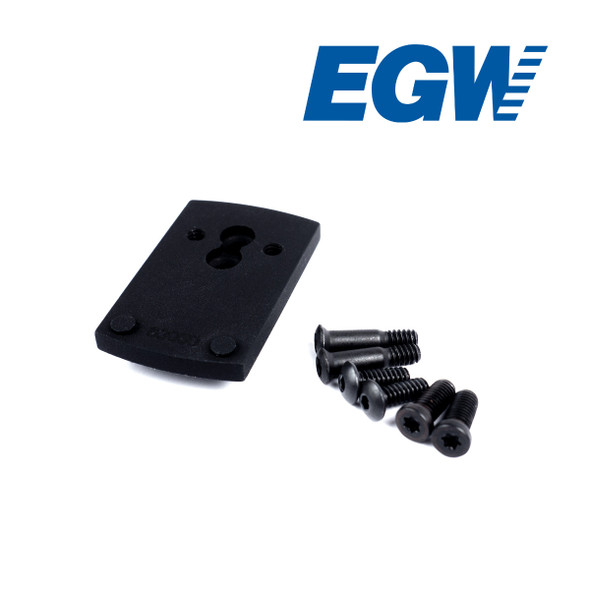 Universal Optima Mount for EGW Piggyback System (fits Shield RMS/RMSc/SMS, JPoint, Redfield Accelerator, Defender, Holosun K Series)