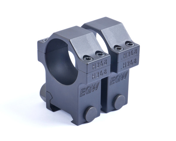 BARGAIN BIN - EGW HD 30mm Matched-Set Tactical Scope Rings (1.275")