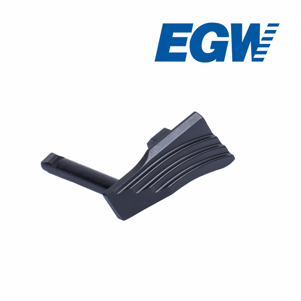 EGW Slide Stop for CZ TS2, TSO, Shadow 2, SP-01. Machined from solid, with a black oxide finish.