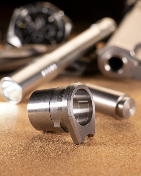 Barrel Bushing Drop-in Carry Bevel Govt .699 OD .580 Angle Bore SS