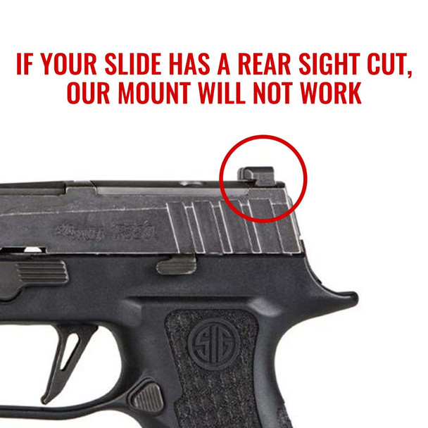 EGW (fits Burris FastFire, Docter, Viridian RFX25) Red Dot Adapter Plate For Sig Sauer M17 / M18 Optics Ready