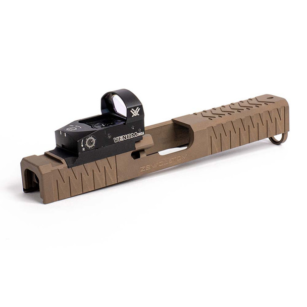 EGW Red Dot Sight Mount for RMR Cut Zev Slides (fits Burris FastFire, Docter, Viridian RFX25)