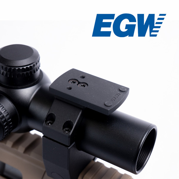Universal Optima Mount for EGW Piggyback System (fits Shield RMS/RMSc/SMS, JPoint, Redfield Accelerator, Defender, Holosun K Series)