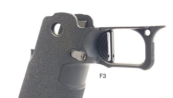 Red Dirt ST Trigger for Springfield Prodigy - F3 Stepped Face - Black