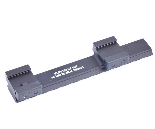 Bargain Bin - CZ 527 (16mm Dovetail) Picatinny Rail 20 MOA
