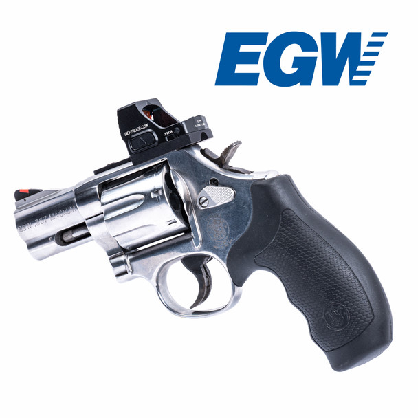 Holosun K Series (fits Vortex Defender Series, Shield RMSC/RMS/SMS, Leupold DeltaPoint Pro) Mount for Smith and Wesson (S&W) Revolver