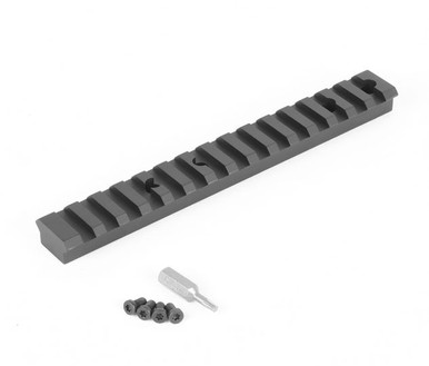 HD Tikka T1x left-hand Picatinny scope rail 0 MOA SKU 80520-LH