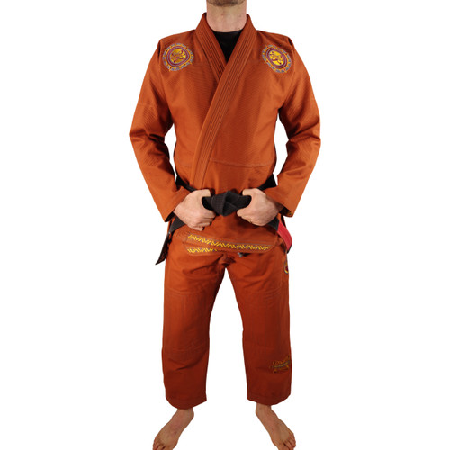 Sphere Meso Jiu Jitsu Gi Rust Kimono Front