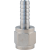 Swivel Nut & Stem - 1/4" barb, 1/4" FFL, Yeast, Brewing Malt