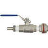 Weldless Bulkhead Ball Valve - Stainless Steel
