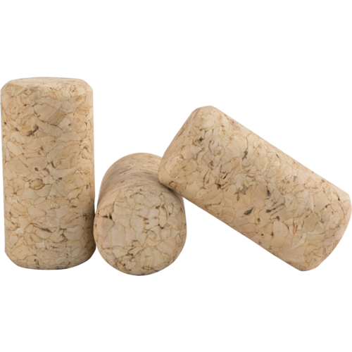 Wine Corks - #9 x 1-3/4 Aglomerated - Bag of 100, Yeast, Brewing Malt