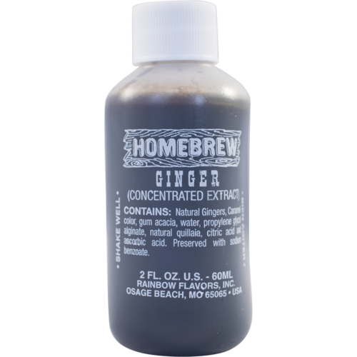 Ginger Ale - Rainbow Soft Drink Soda Extract - 2 Oz, Yeast, Brewing Malt