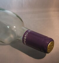 Purple w/Silver Grapes PVC Shrink Capsule - 30 count, Yeast, Brewing Malt