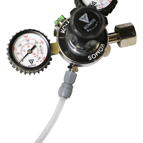 Dual Gage Regulator CO2 - Komos, Yeast, Brewing Malt