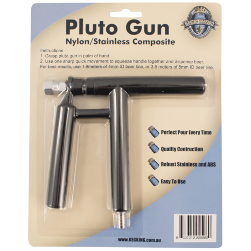 Pluto Gun - Plastic, Yeast, Brewing Malt