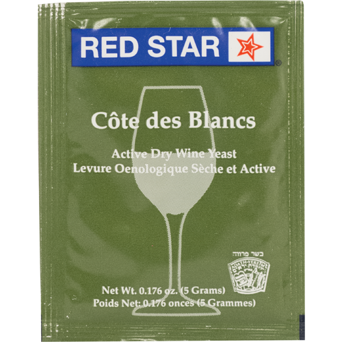 Wine Yeast Red Star Cote Des Blanc, Champagne Yeast, Dry Yeast