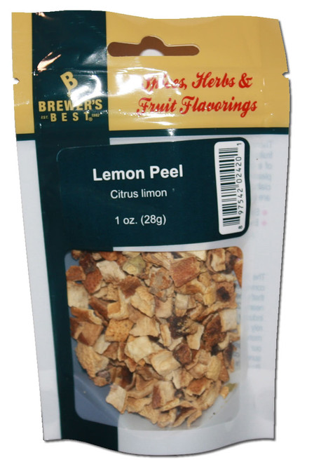 Brewers Best Lemon Peel, Lemon Peel, Yeast