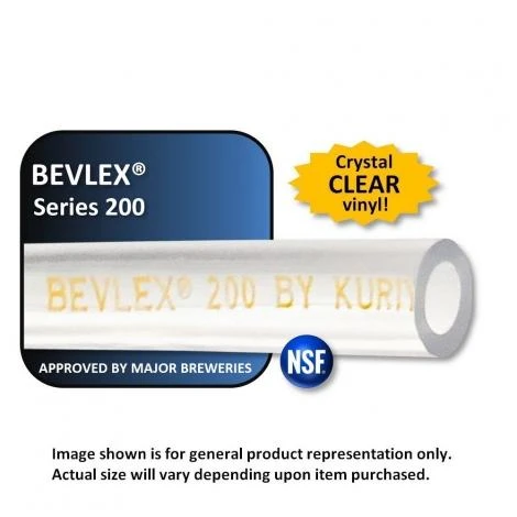 Bevlex Tubing (Clear) - 5/16" ID, Yeast, Brewing Malt