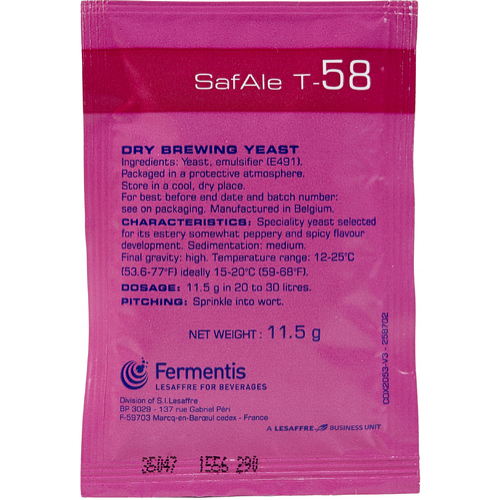 Fermentis, T-58, Ale Yeast