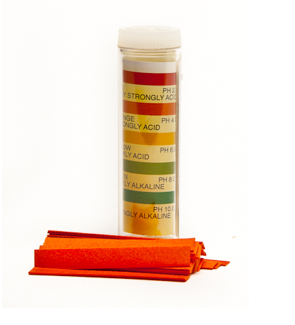 pH Papers, Universal  Range 2.0 - 10.0  100/vial