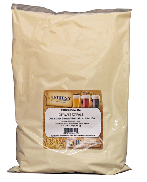 BRIESS CBW PALE ALE DRY MALT EXTRACT 3 LB