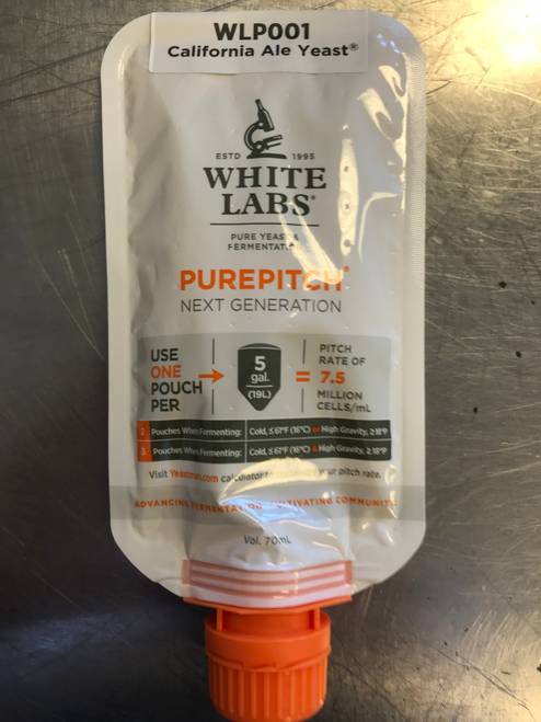 White labs Next Gen WLP001 California Ale Liquid Yeast