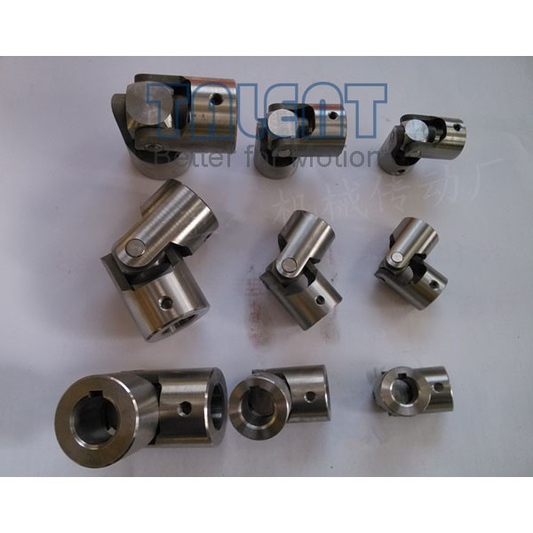 Single stainless steel universal joint, cardan joint, anticorrosion