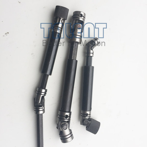telescopic universal joint, extendable universal joint, slip universal joint, precision cardan shaft, small universal joint shaft, flexible drive shaft, universal joint assmebly