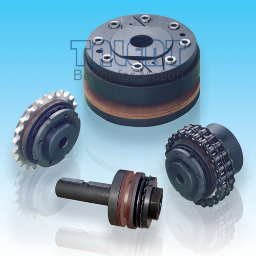 Friction torque limiter with sprocket, overload clutch Talent Motion