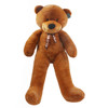 Joyfay® Giant 63" (5.25 ft ) Stuffed Dark Brown Teddy Bear Toy