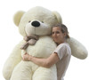Joyfay® 78" (6.5 ft) Giant Teddy Bear White