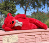 Joyfay® Big 91" (7.6 ft) Red Teddy Bear