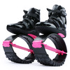 JOYFAY Black/Pink Jumping Shoes- Unisex Fitness Jump Shoes Bounce Shoes(L,XL, XXL)