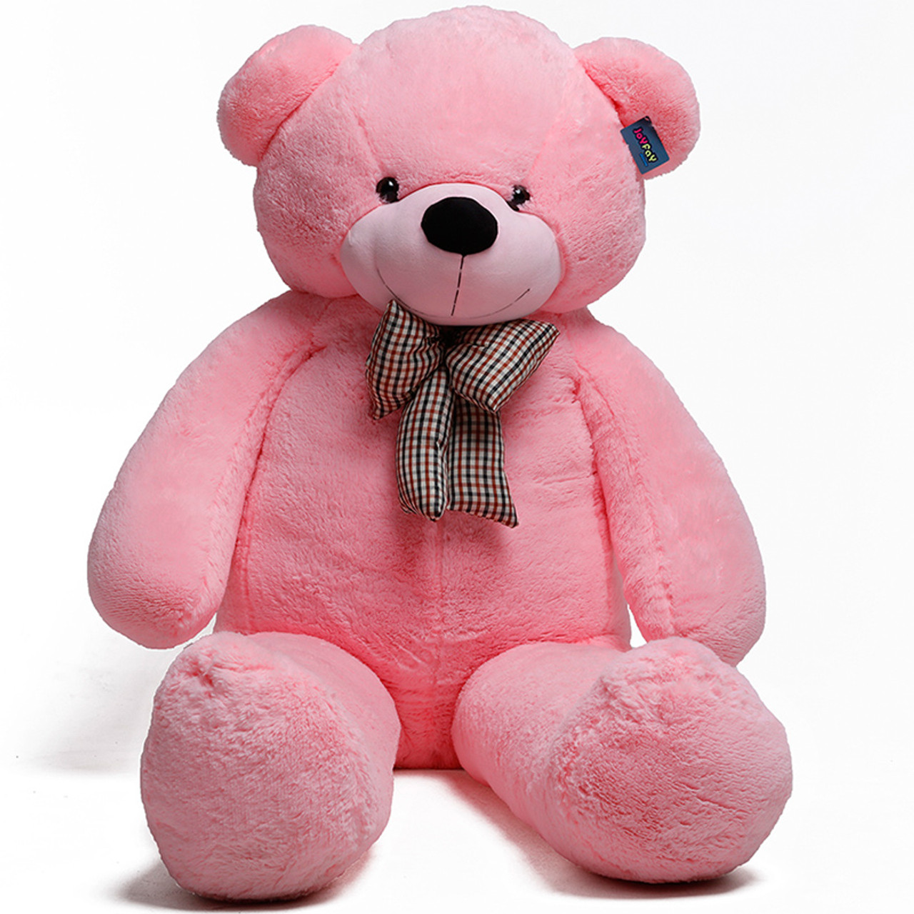 Giant Pink Teddy Bear, 6.5 ft Life Sized Soft Stuffed Toy