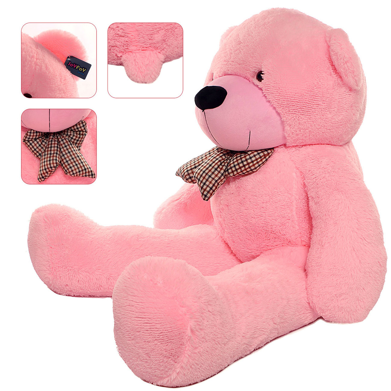 Joyfay Giant Teddy Bear - Pink - 91”