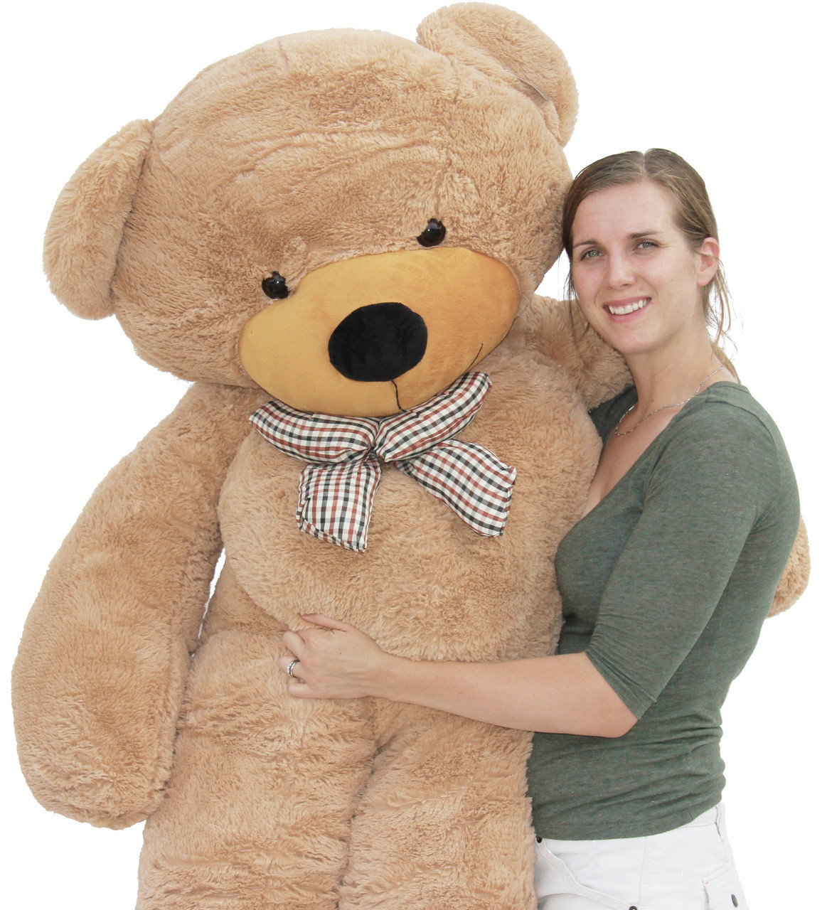 big light brown teddy bear