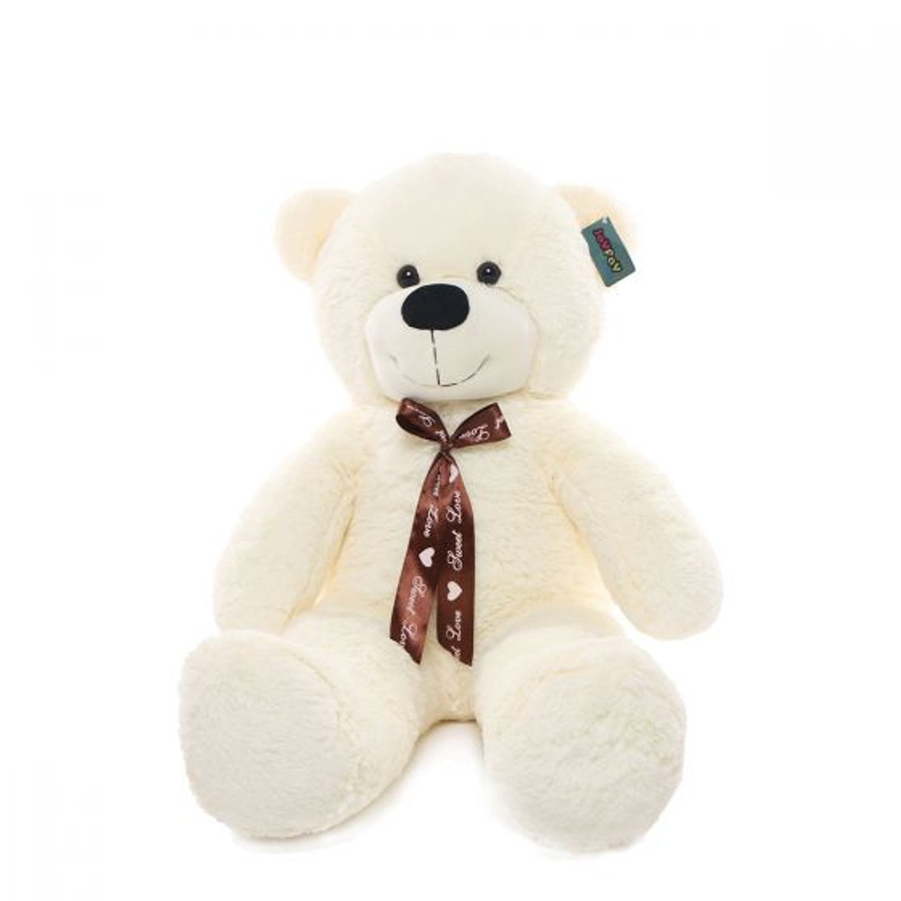 white stuffed teddy bear