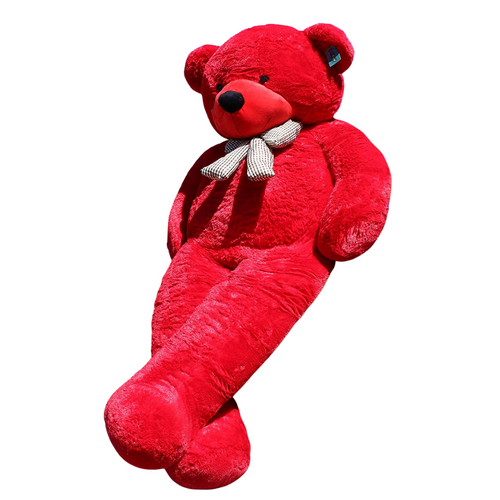 large red teddy bear