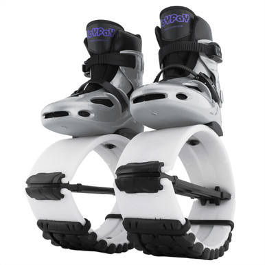 JOYFAY Grey/Black/White Jumping Shoes with 4 Tension Springs - Jump ...