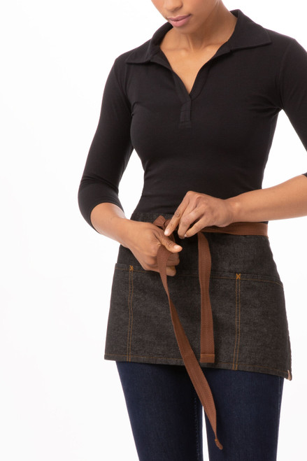 Black Memphis Waist Apron