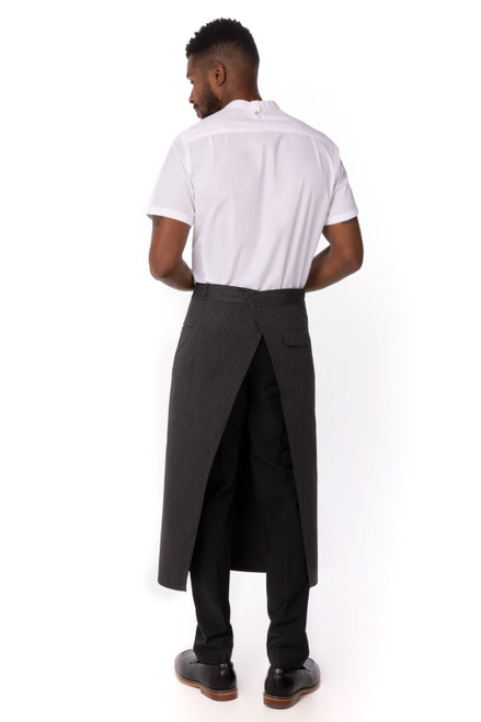 Pinstripe Volante Bistro Apron