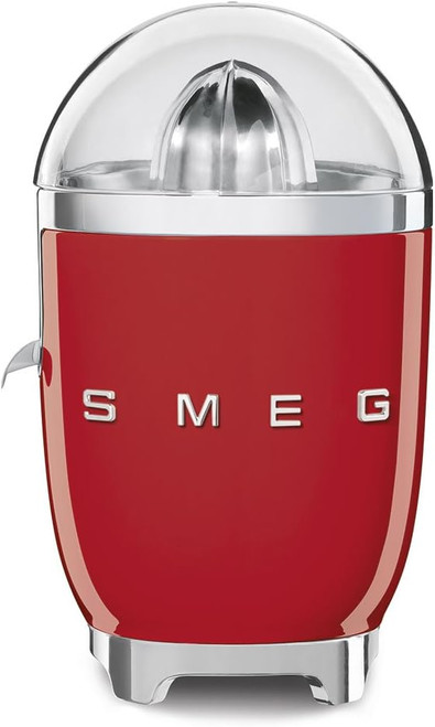 Smeg 50's Retro Citrus Aluminum Juicer - Red