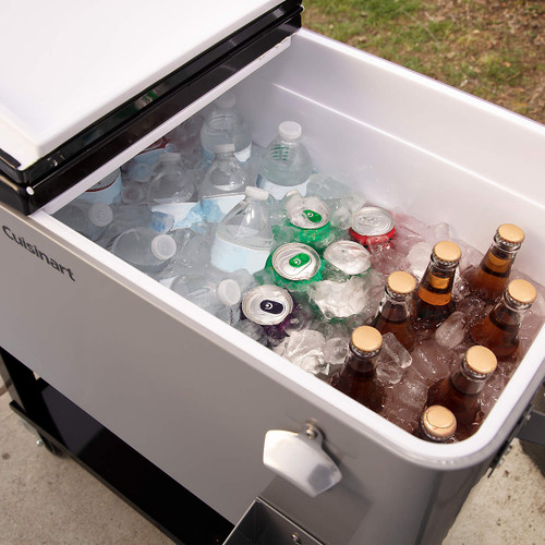 Cuisinart 80 Qt. Grey Outdoor Cooler Cart