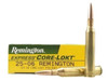Remington .25-06 Remington 120 gr Core-Lokt Pointed Soft Point 20 rds.